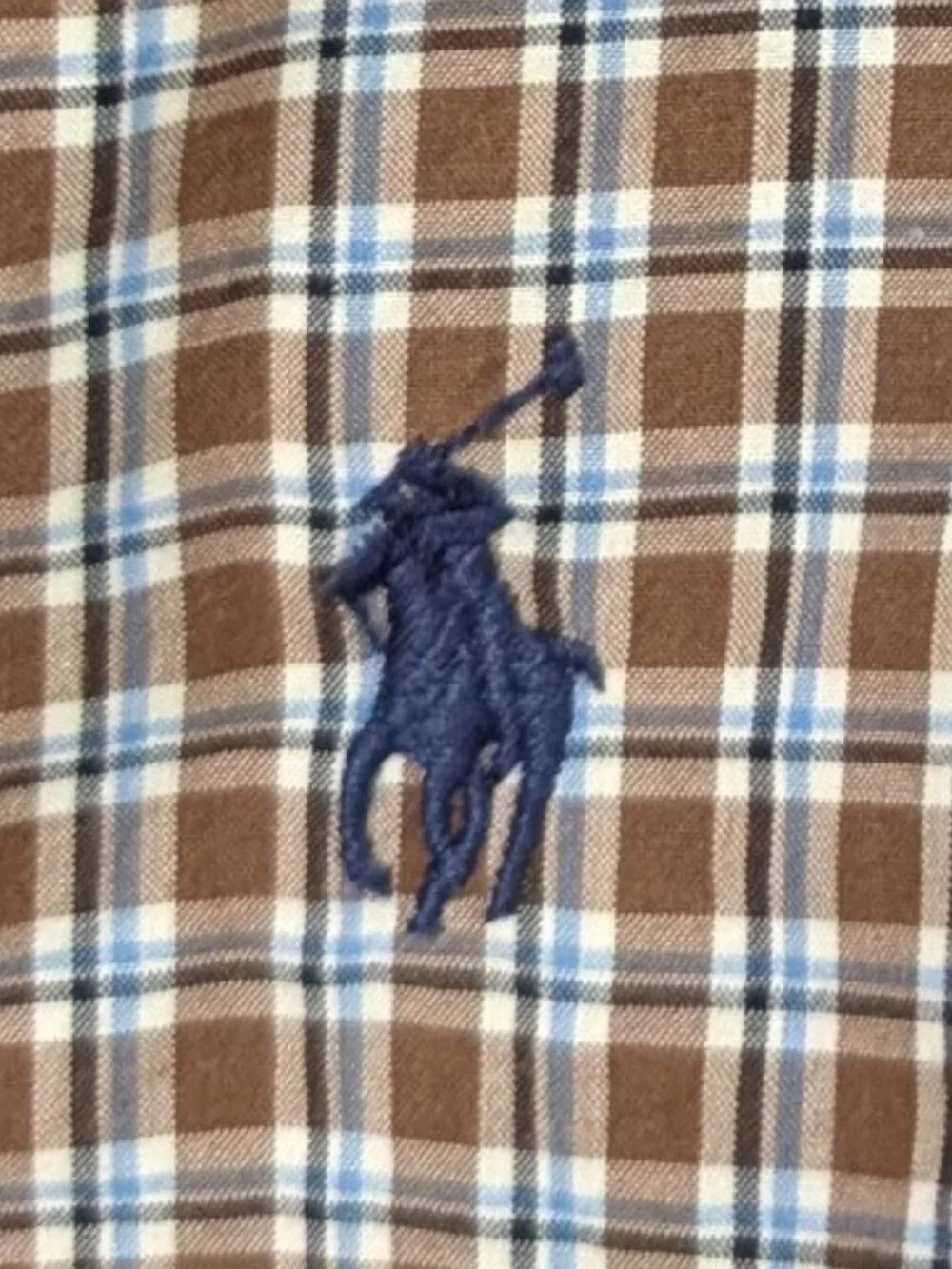 Polo Ralph Lauren check-patterned long-sleeve shirt M's L  $193
